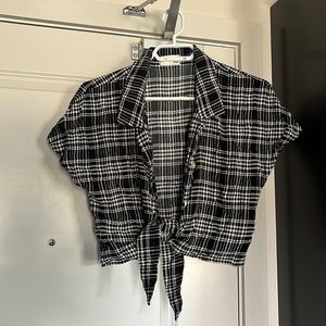 Wilfred free crop tie up shirt
